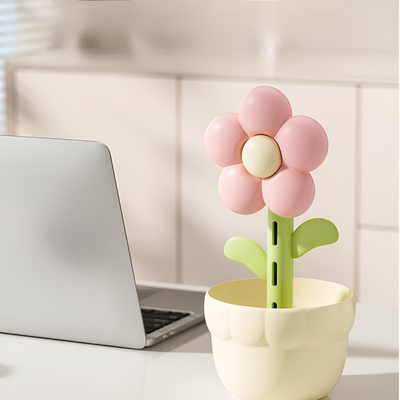 Flower ornament night light humidifier