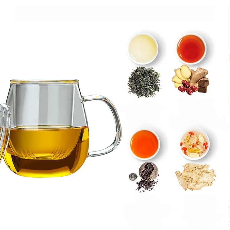 雙層高硼矽玻璃過濾茶杯