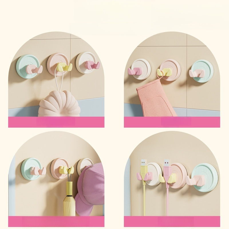 穴開け不要吸盤プラグフック