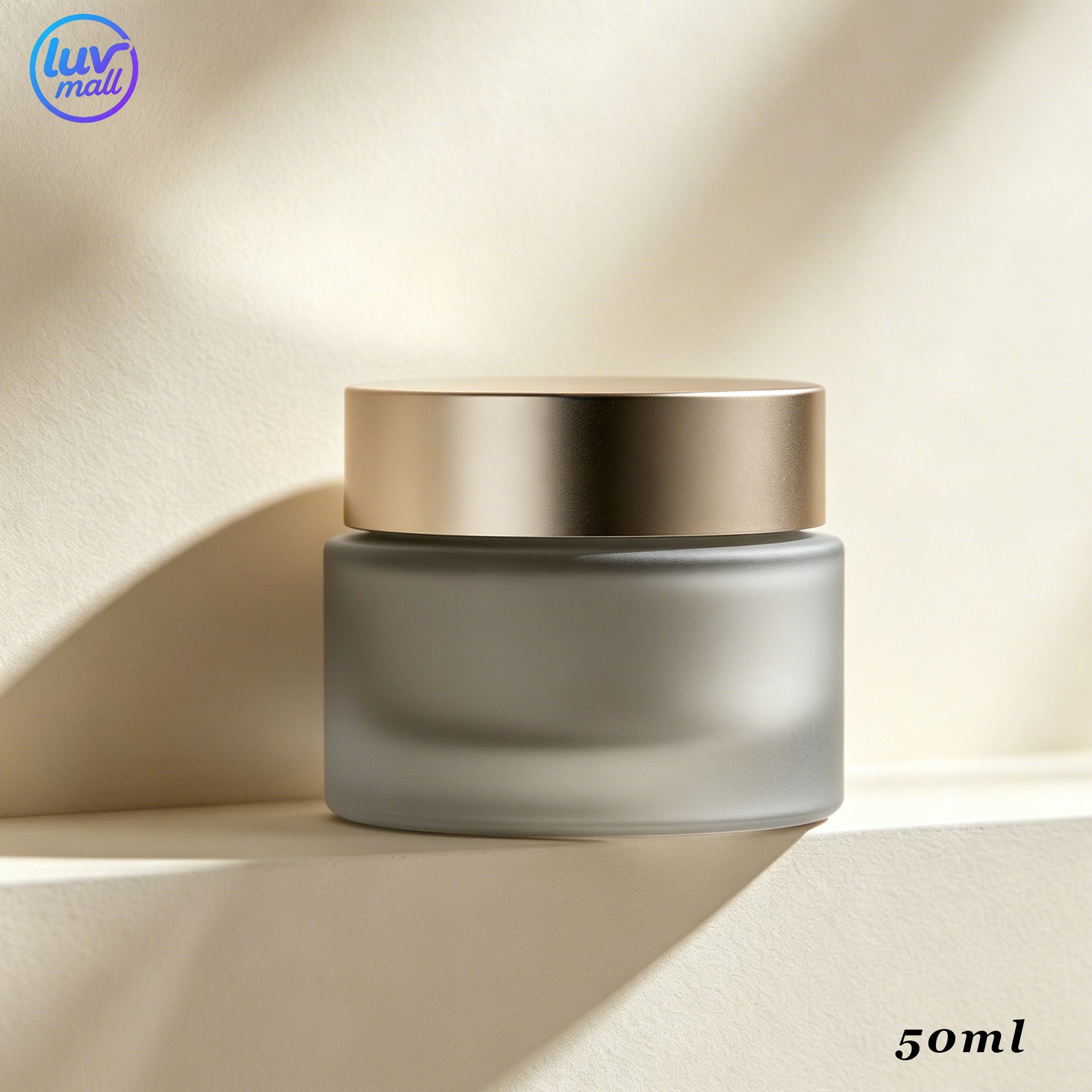 Applying moisturizing cream to face