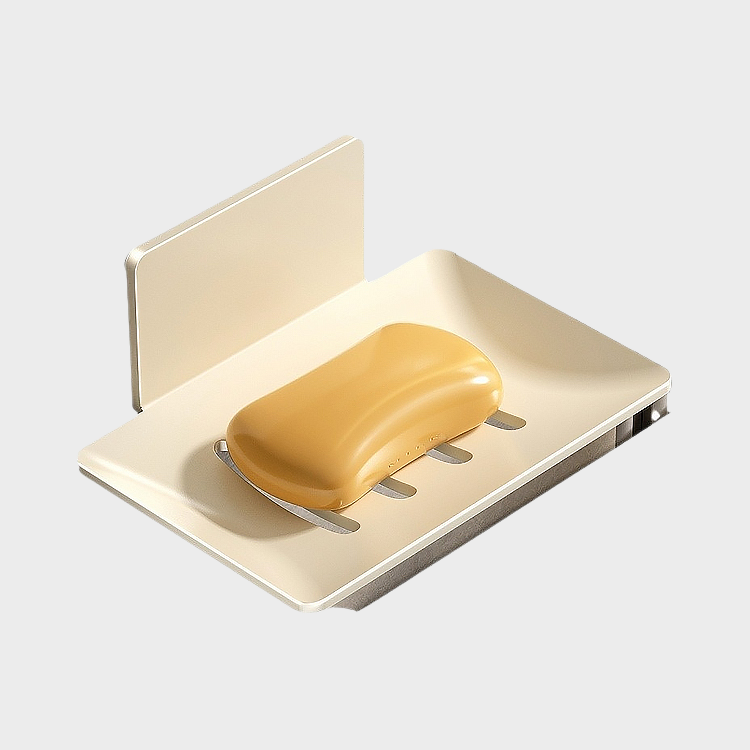 免打孔肥皂盒衛浴皂碟瀝水架子浴室香皂置物架架牆上壁掛家用架