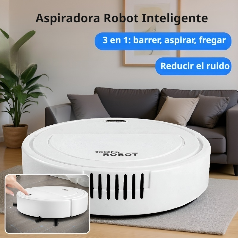 Robot aspirador inteligente 3 en 1