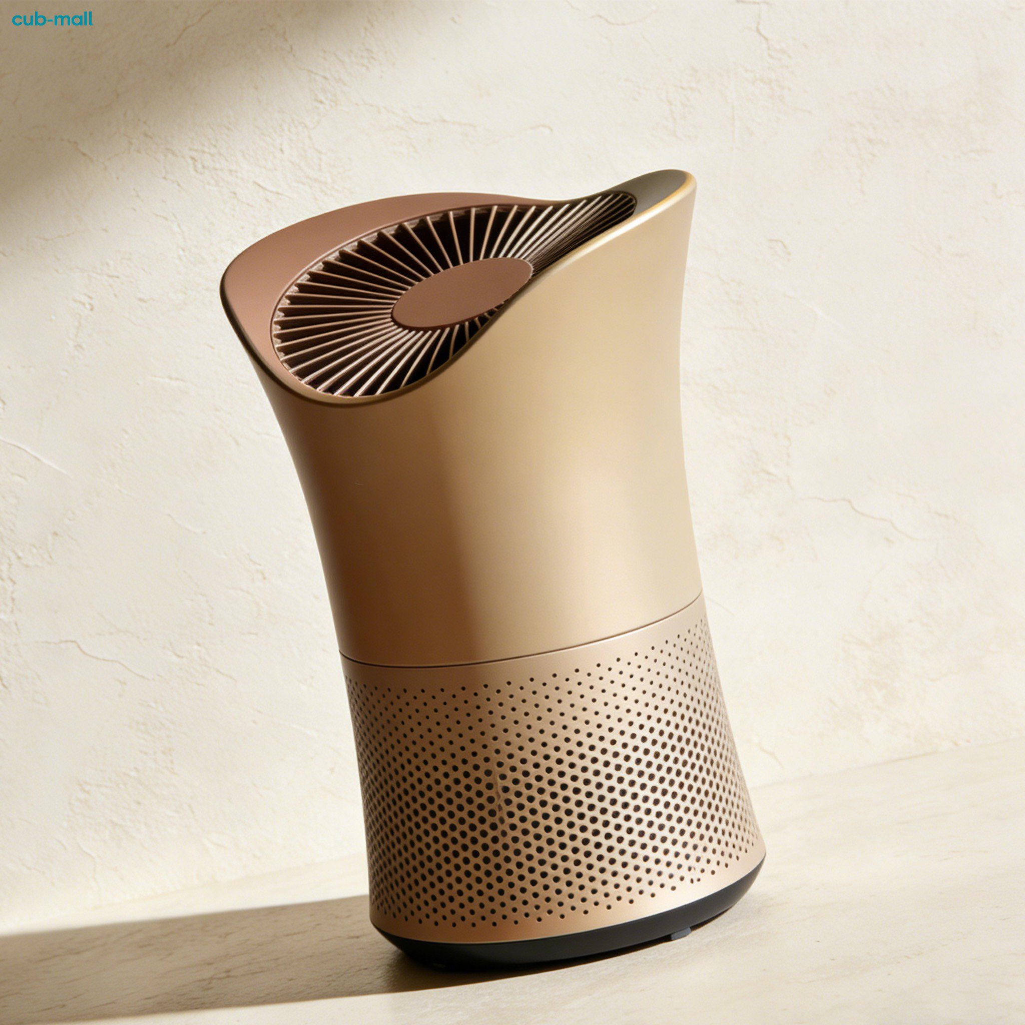 Sustainable green air purifier with HEPA filter