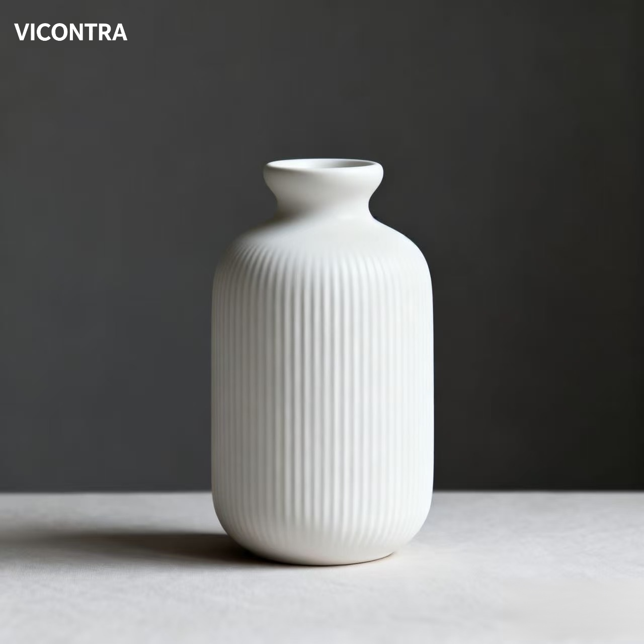 빈티지 스타일 예술 꽃병 2개 세트