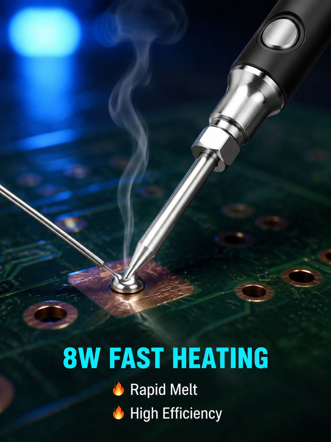 Wireless Mini Soldering Iron Set USB Charging 5V Portable 8W Soldering Pen Home Repair Tools