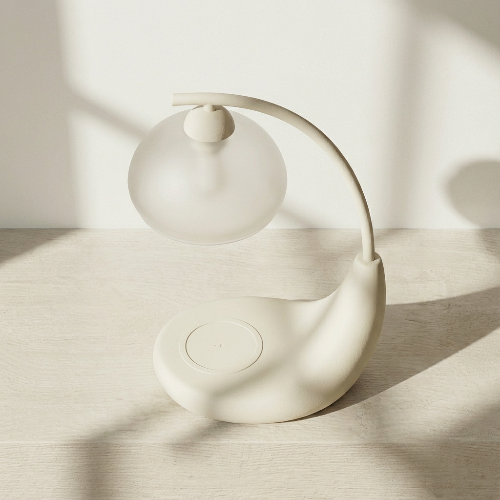 Design elegant de lampă inteligentă cu touch control