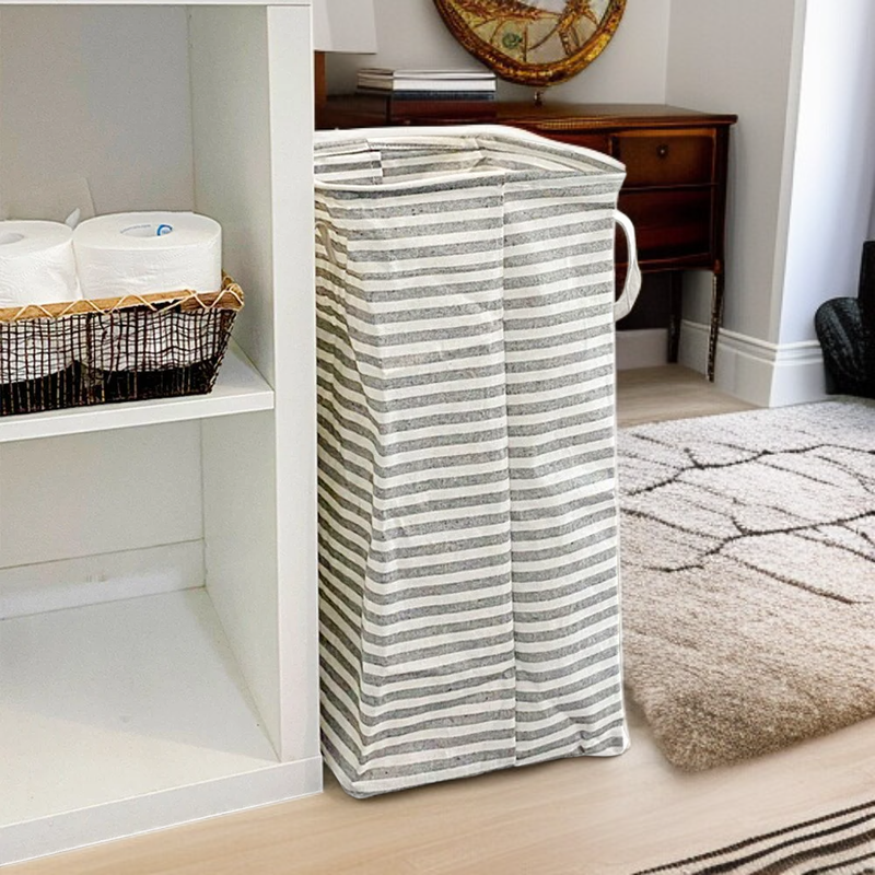 Bolsa plegable de tela para ropa y mantas sucias