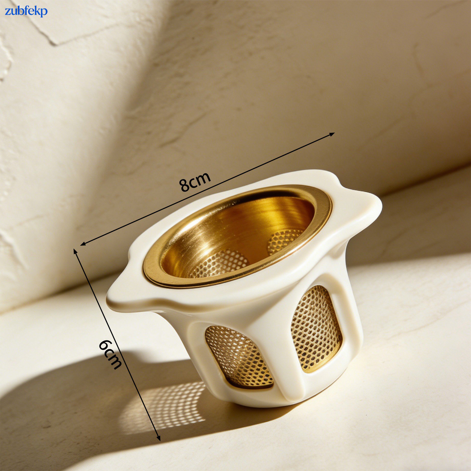 Stainless steel sink strainer filtering debris