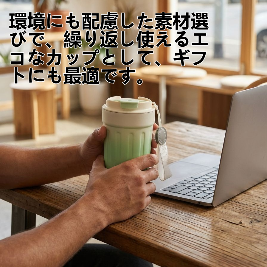 ステンレススチール製カップとセラミックインナーライナーの詳細