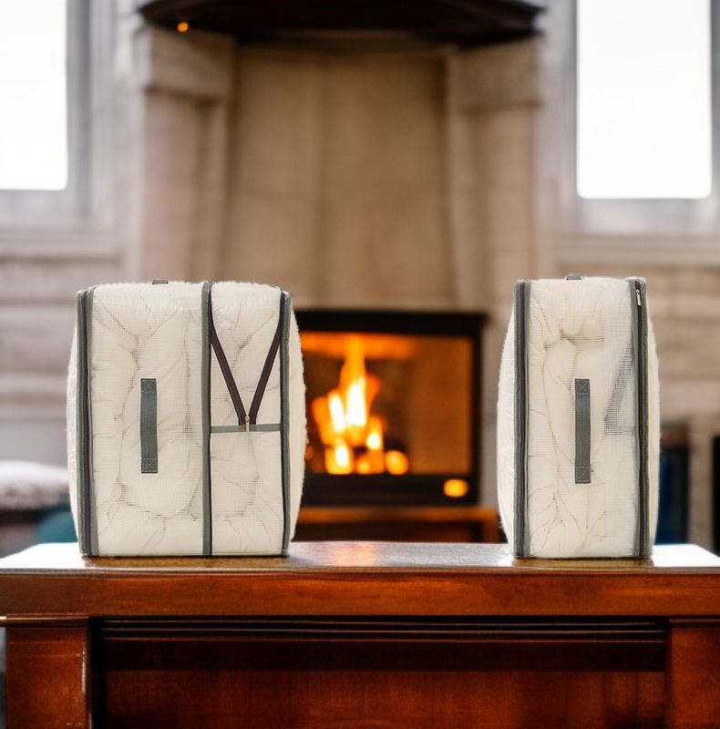 ถุงเก็บเสื้อผ้าและผ้าห่มแบบโปร่งใส