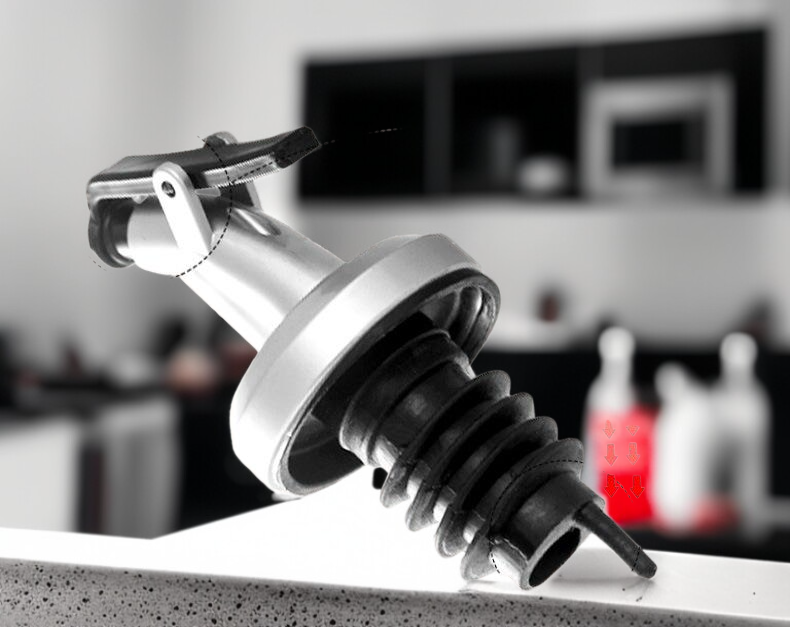 Langlebige Gewürzbehälter aus Edelstahl und Glas