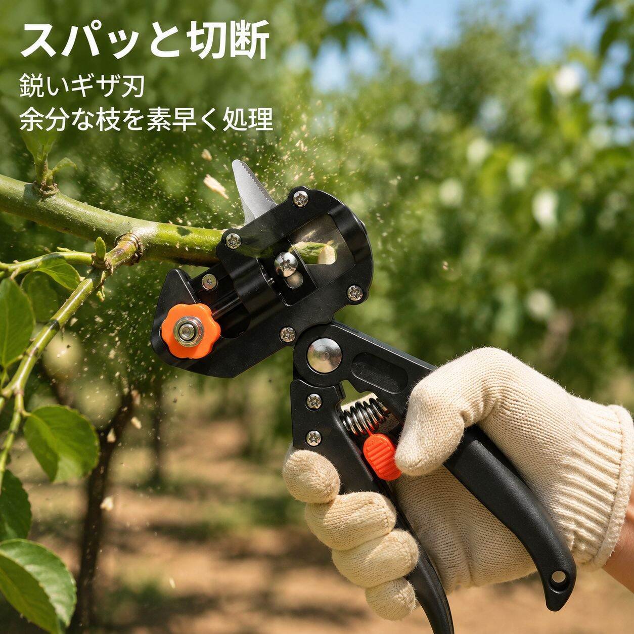 園芸接ぎ木ハサミ 多機能接ぎ木ナイフ 果樹苗接ぎ木工具セット