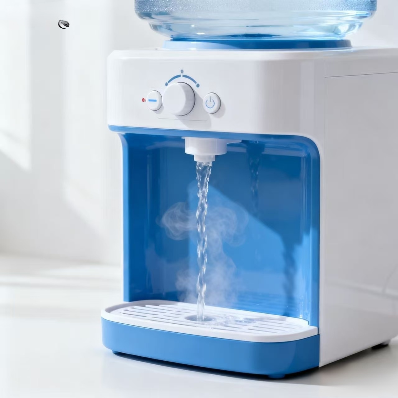 가정용 물 디스펜서 설치 예시