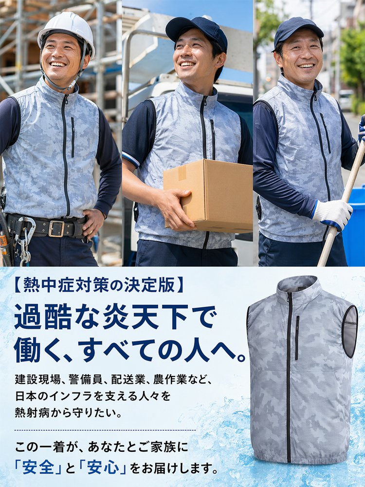 【1秒冷感】空調服