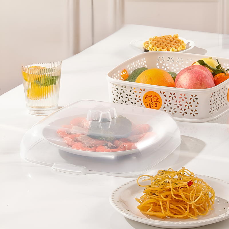 ผ้าคลุมอาหารบนโต๊ะอาหาร วัสดุปลอดภัยต่อสุขภาพ