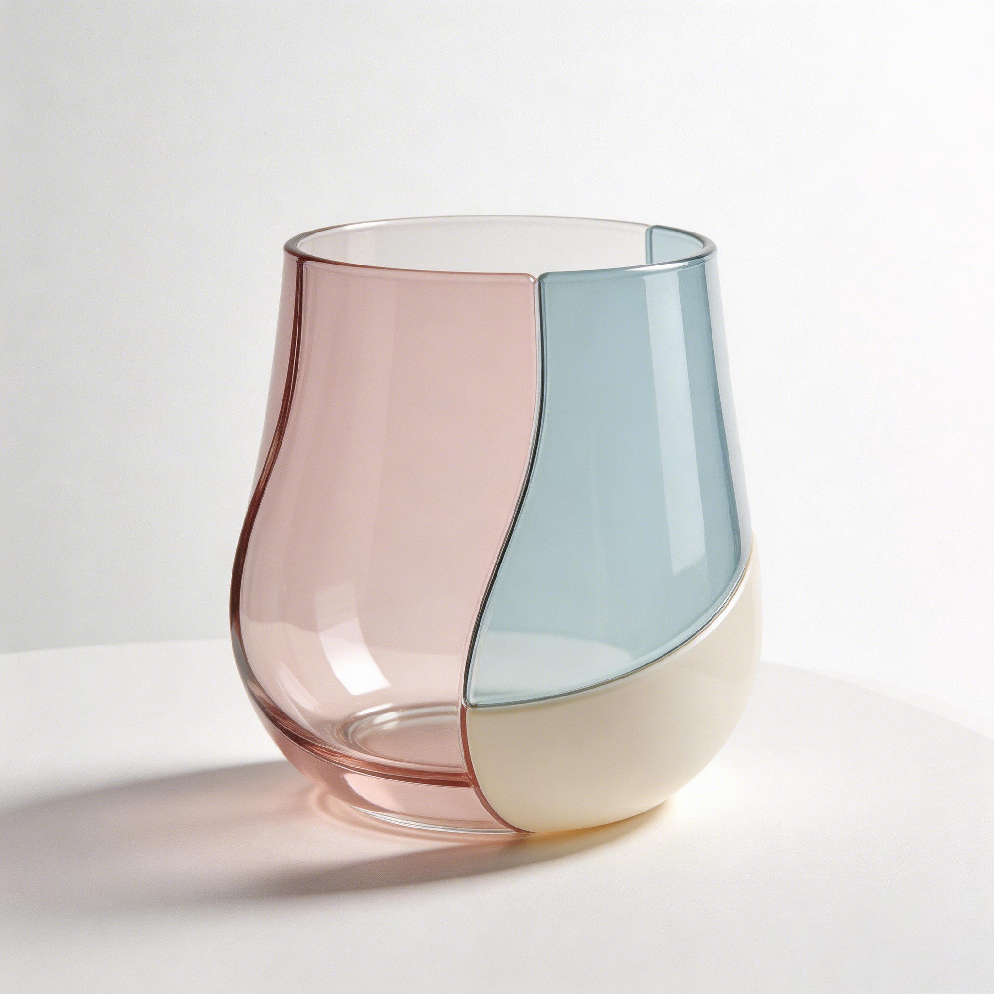 Household Glass Water Cups, Set of 4