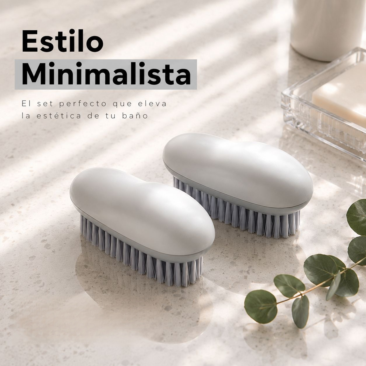 Cepillo doméstico multifuncional de cerdas suaves para limpiar zapatos
