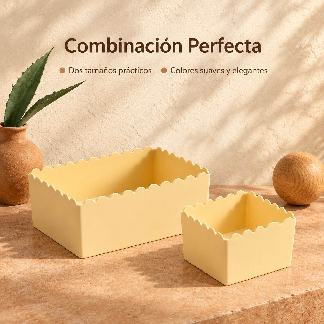 Materiales duraderos y diseño elegante de la caja organizadora