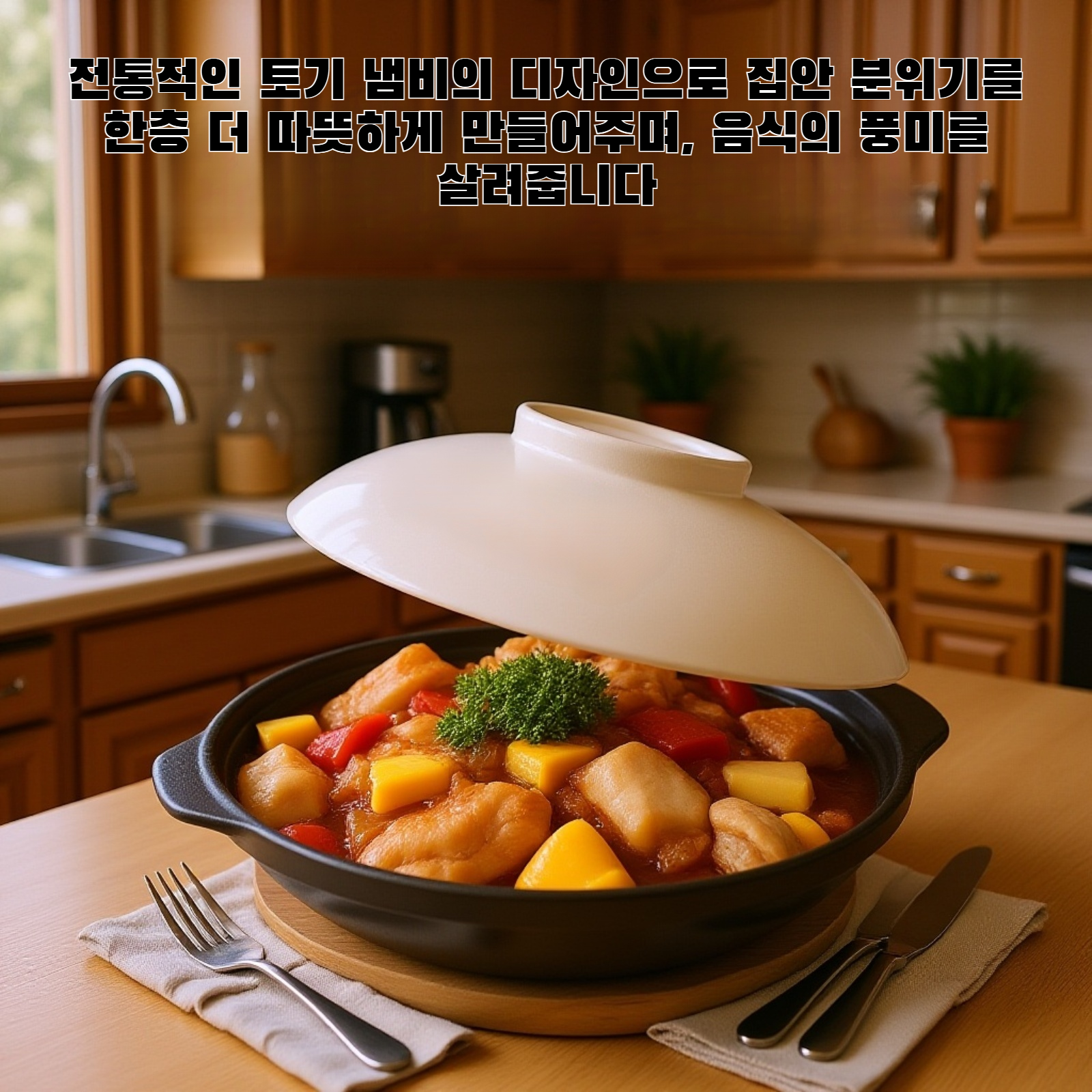 가정용 내열 토기 냄비