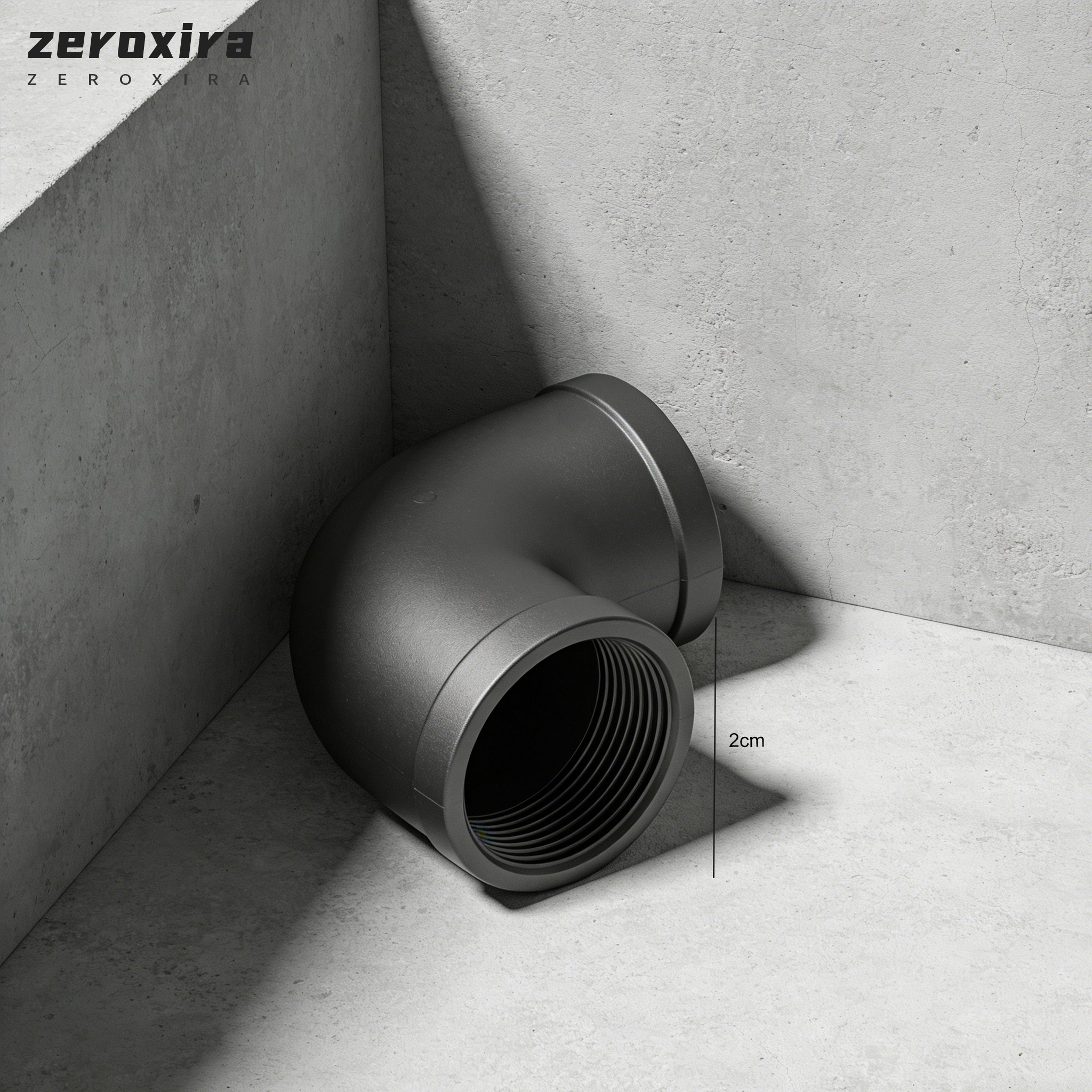 Einfache Montage Wasserrohr-Bogen