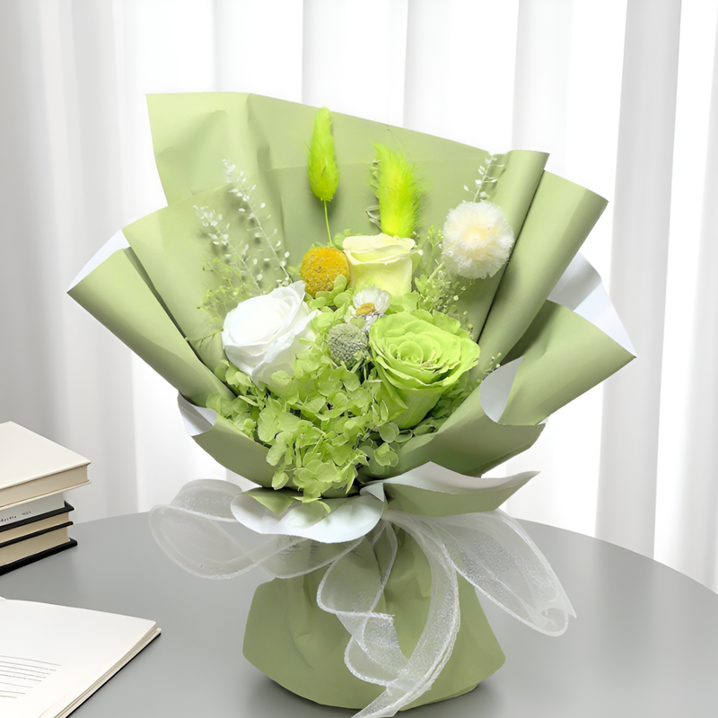 Preserved Bouquet Ornament