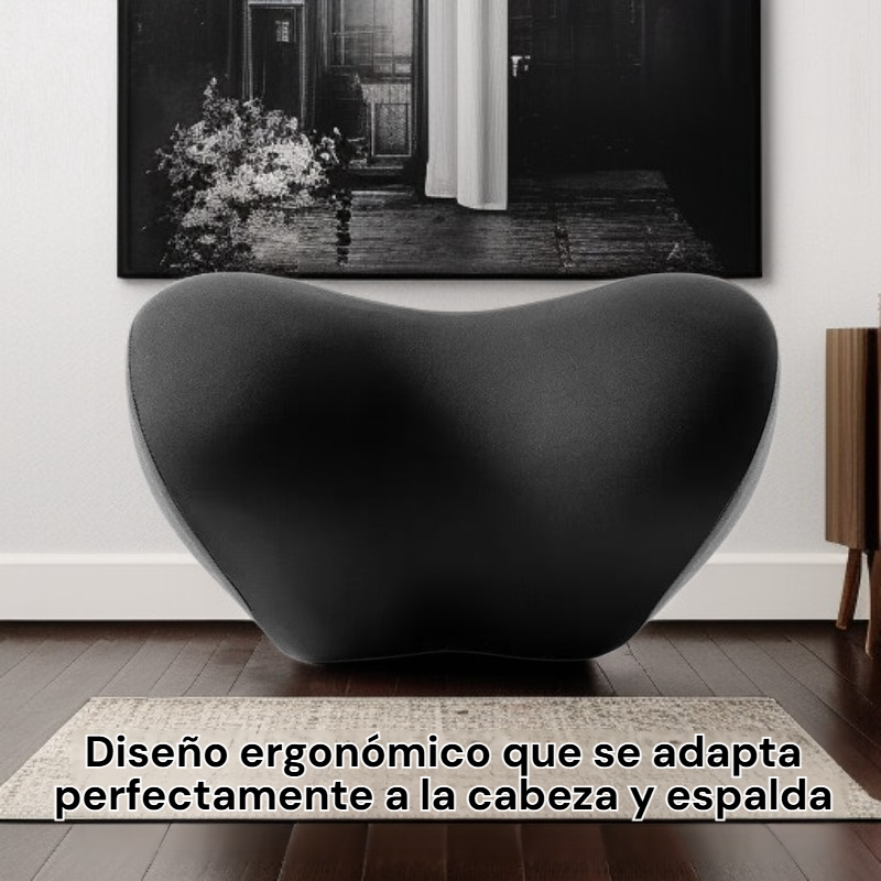 Set de cojines ergonómicos para cabeza y espalda 