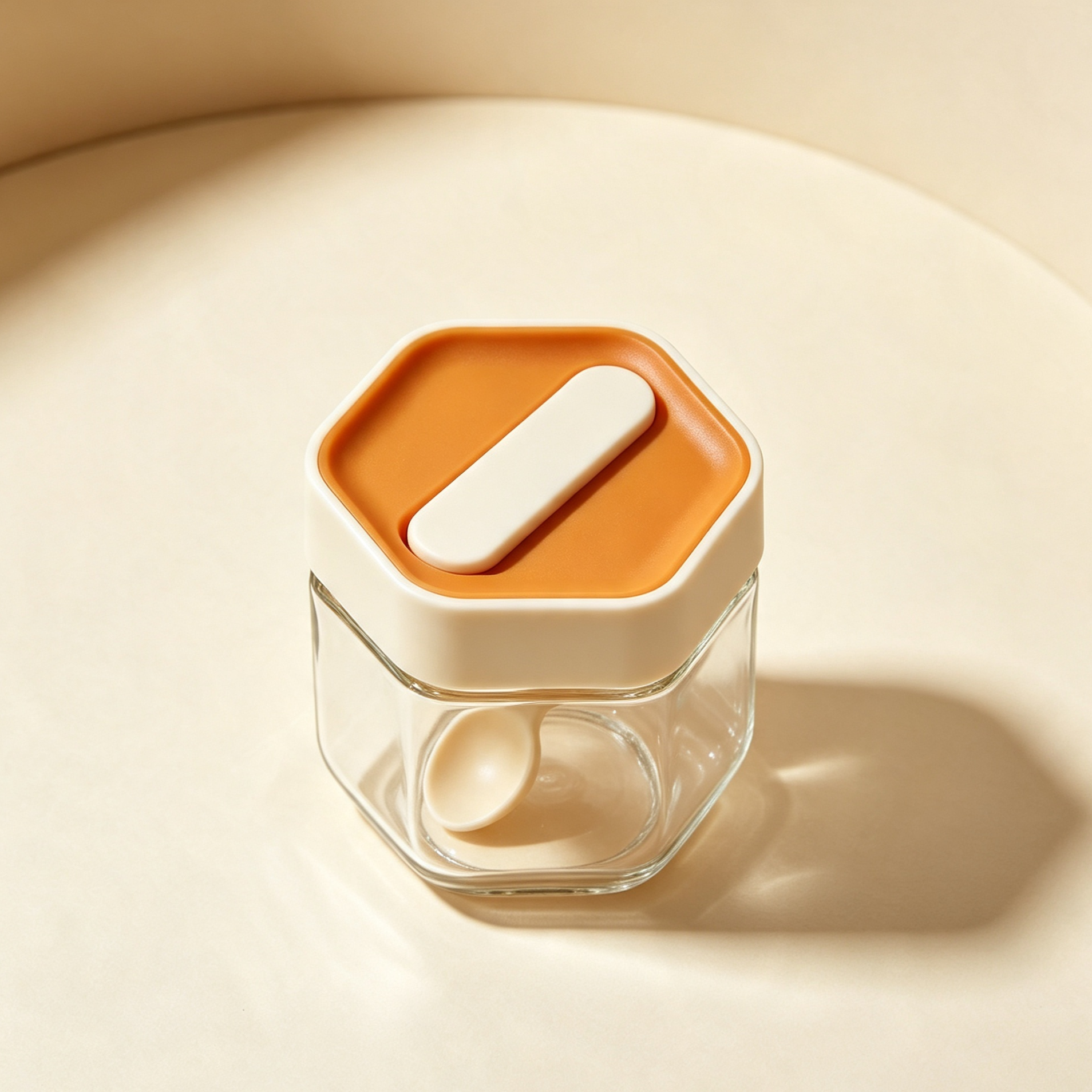 Sealed seasoning storage jars (8 pieces)