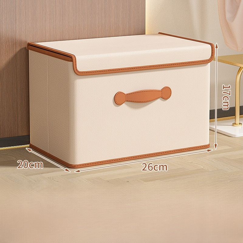 Large capacity storage box with lid for clothes and blankets