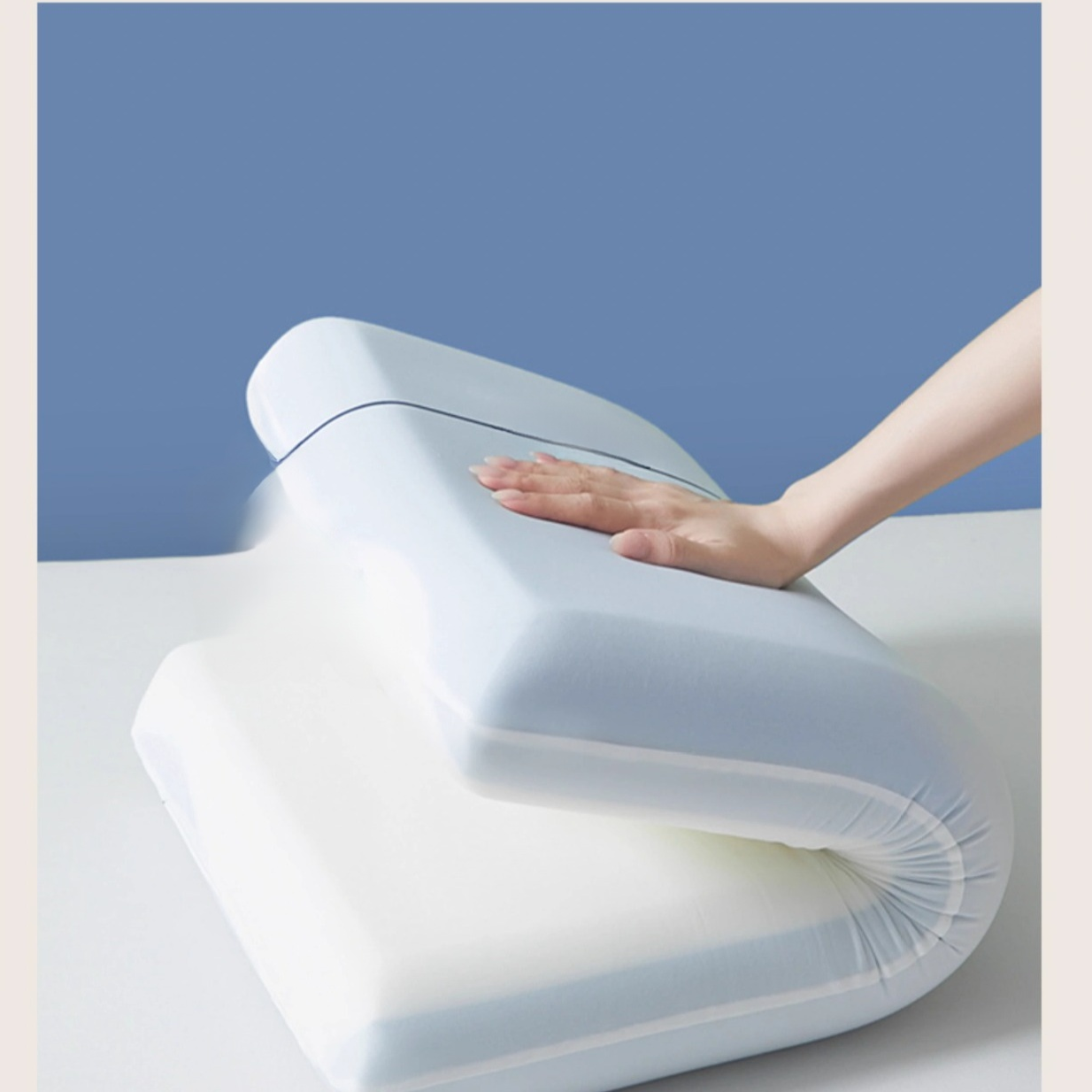 Memory cotton pillow core side sleeping pillow