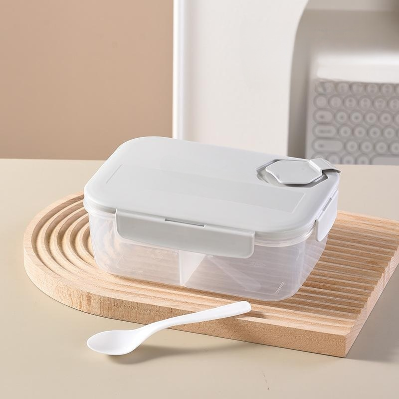 Lonchera compartimentada sellada