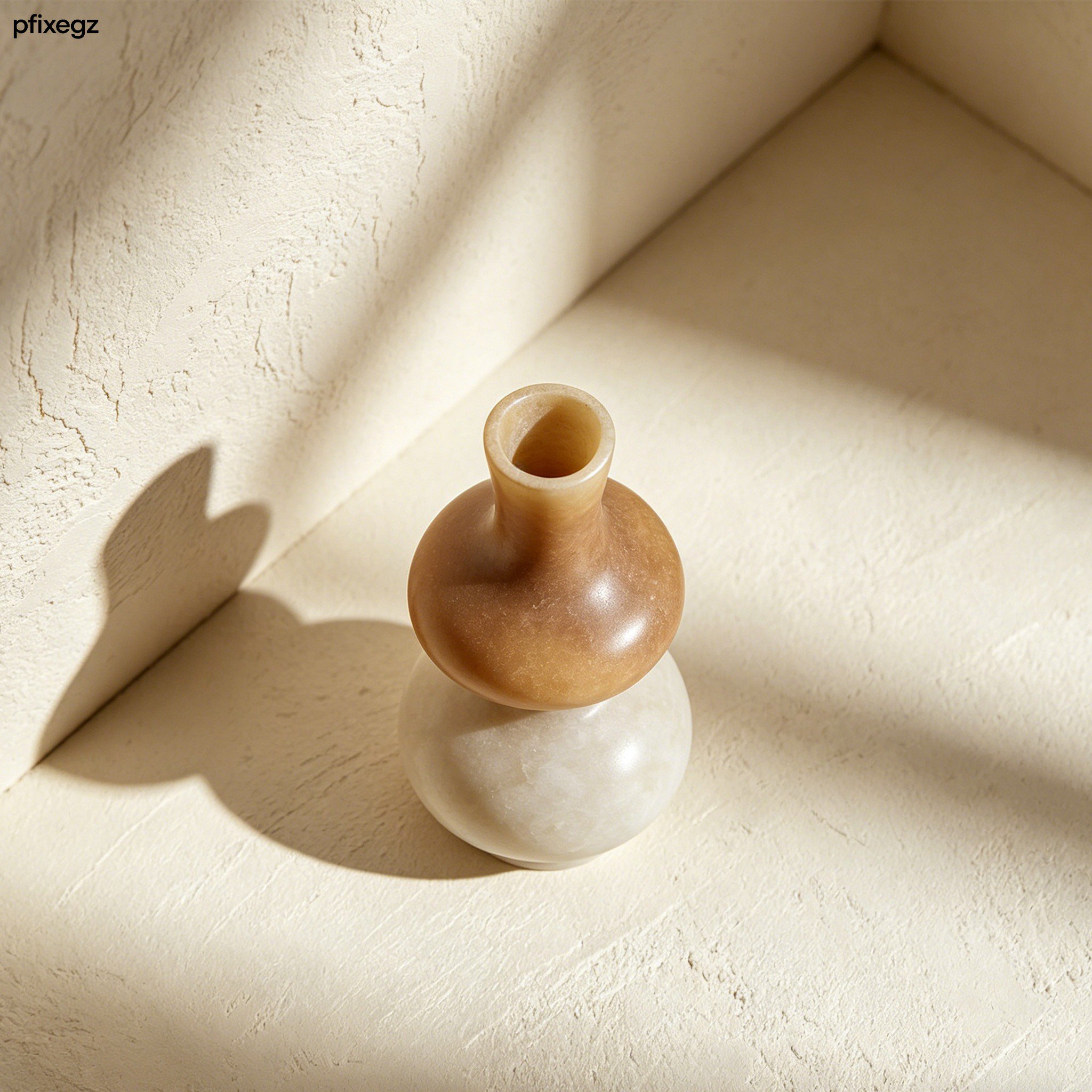 石質花瓶（2個）