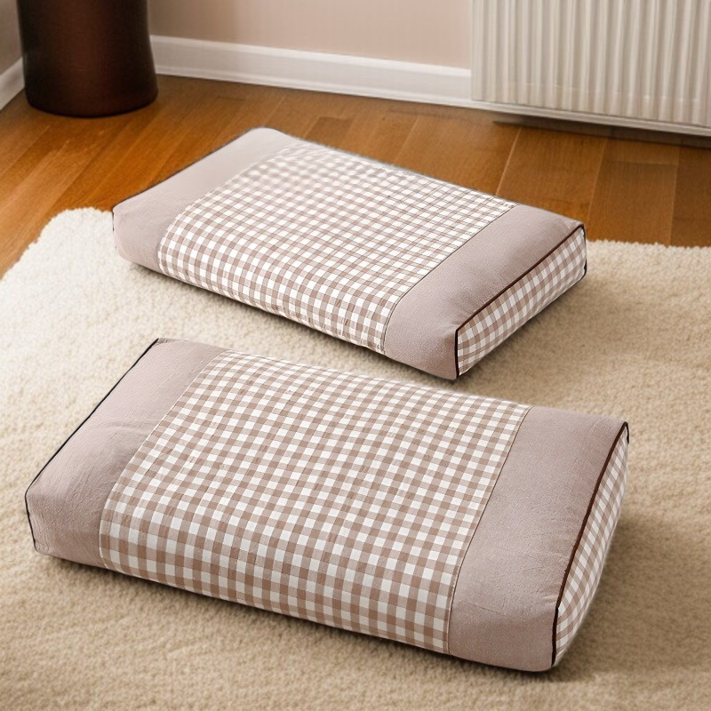 남성 성인 목 보호대 전용 메밀 베개 트리트먼트 베개 수면 보조 대궁 전용 베개