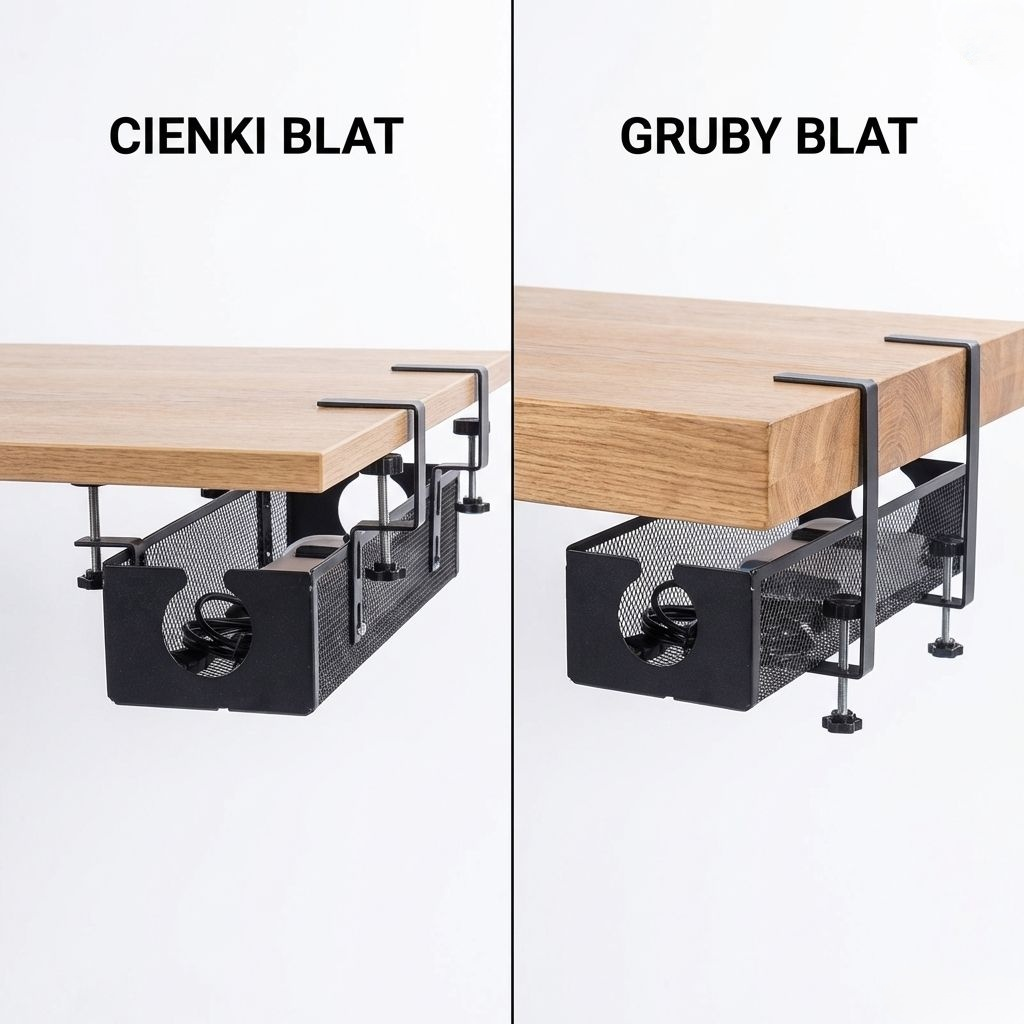 Półka do zarządzania kablami 