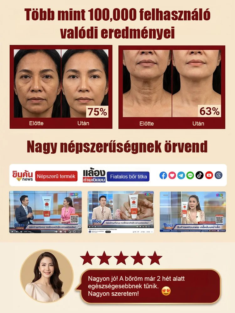 Japán ránctalanító krém