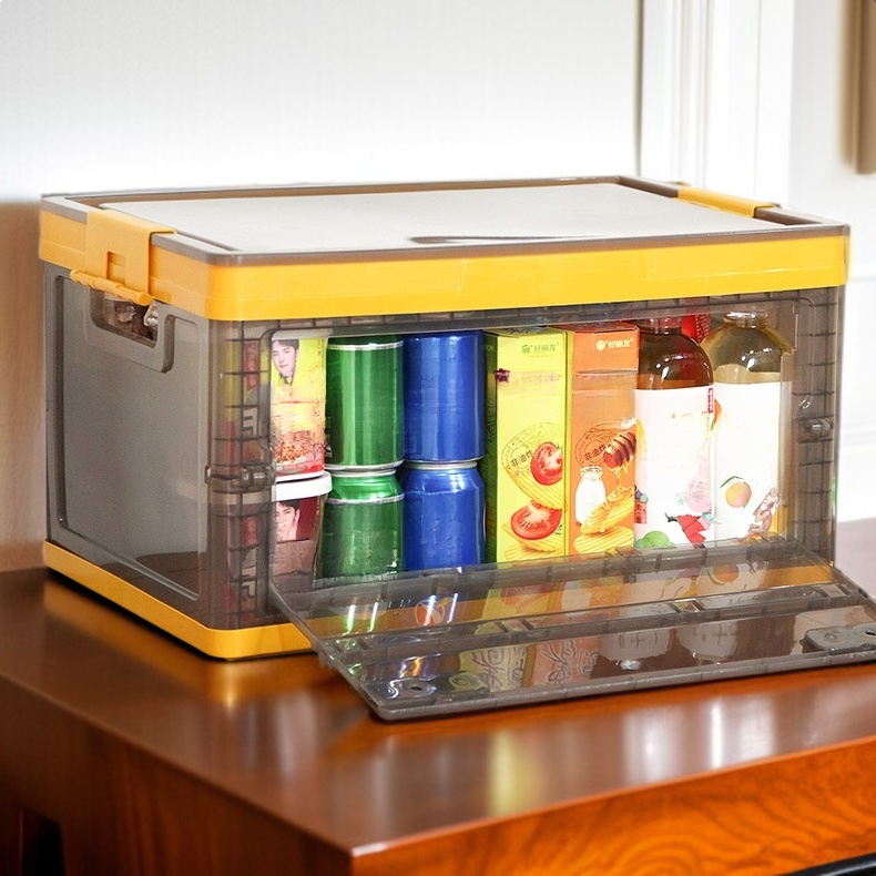 접이식 수납함 투명 정리함 수납함 의류 완구 서적 북 수납함