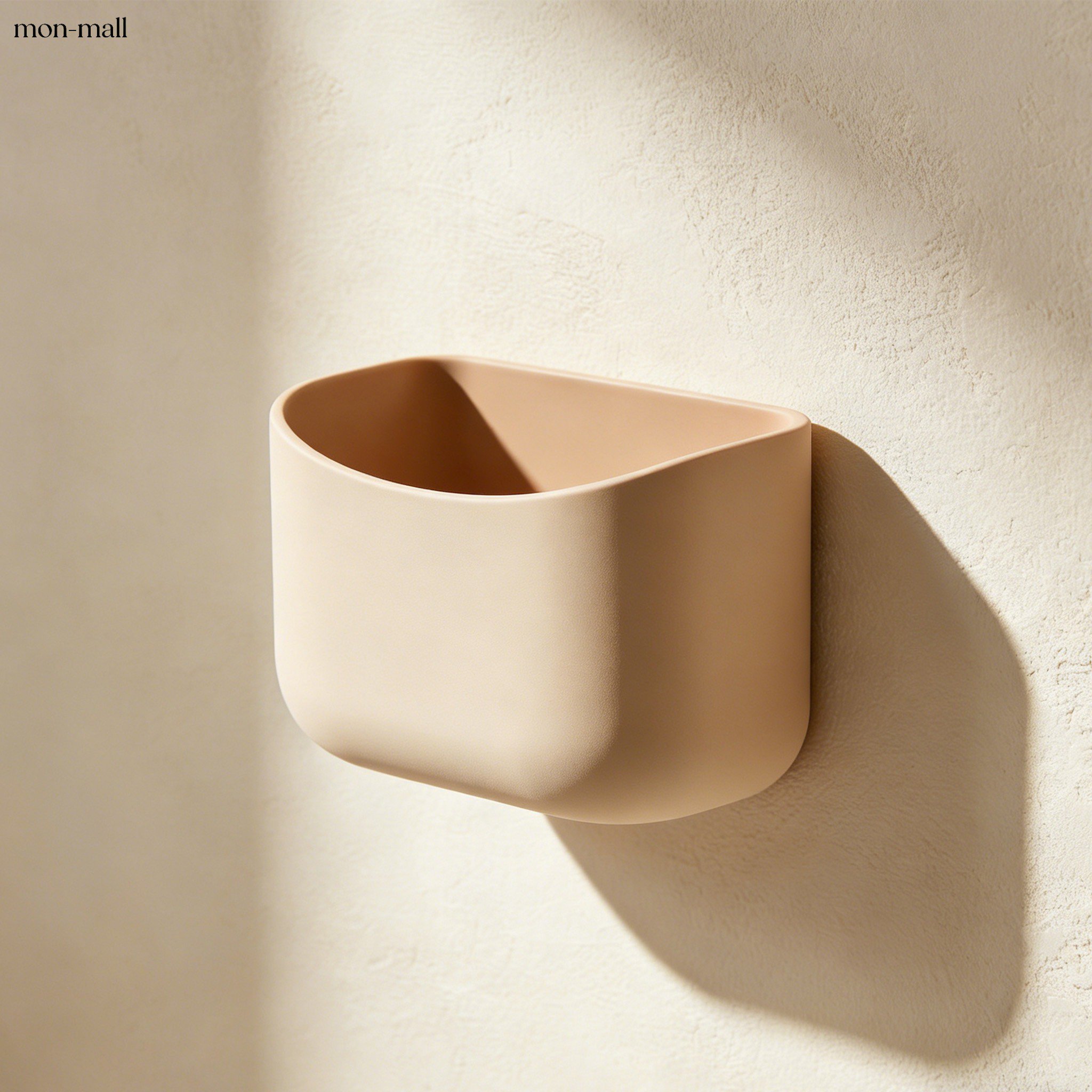 Easy installation storage basket for bedside organization