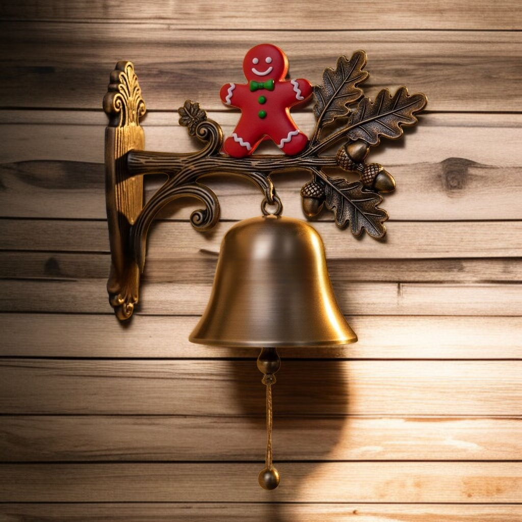 聖誕歡樂迎賓門鈴安裝示意