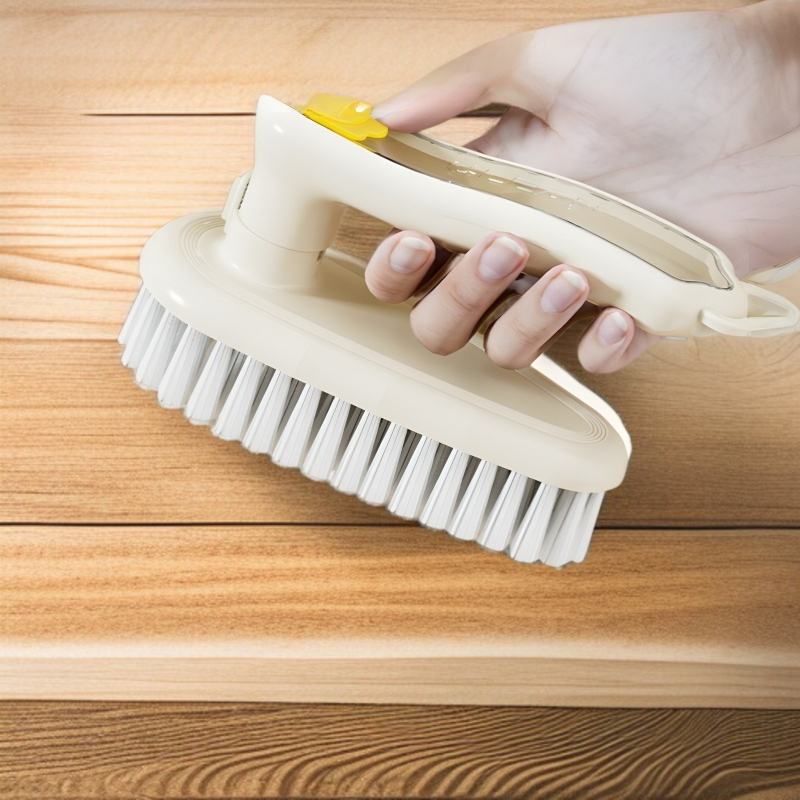 가정용 회전식 액화 소프트 퍼 브러쉬 투인원 청소 브러쉬 암호화 오염 제거 브러쉬 가정용 청소 도구