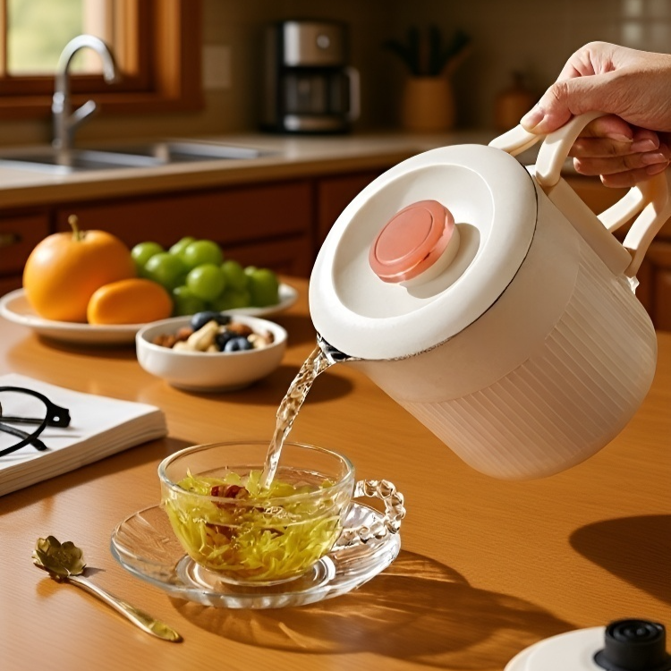 軽量で持ち運びやすいポータブルケトル