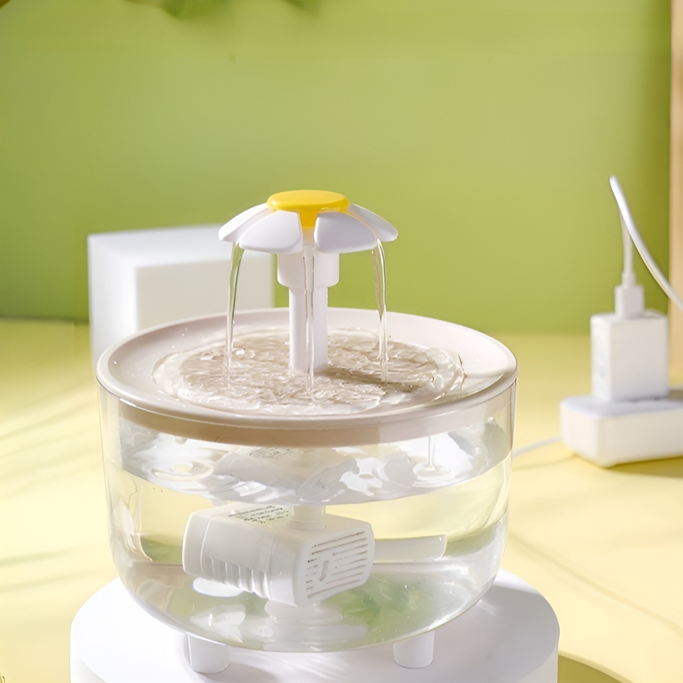 Automatischer Katzenbrunnen, 1000ML Wasserspender