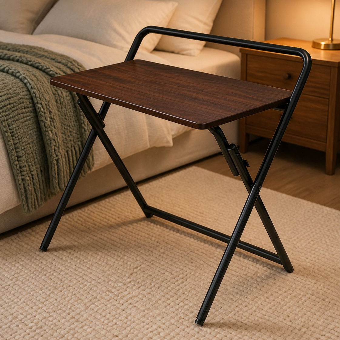 Desk foldable computer desk student home small apartment bedside table school dormitory small table 