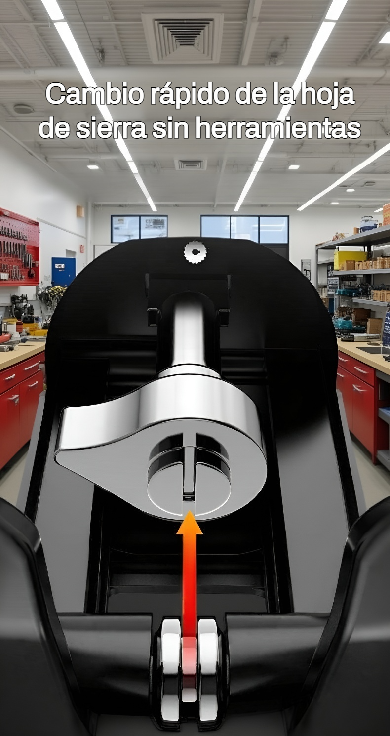 Corte limpio y seguro con la sierra para carpintería