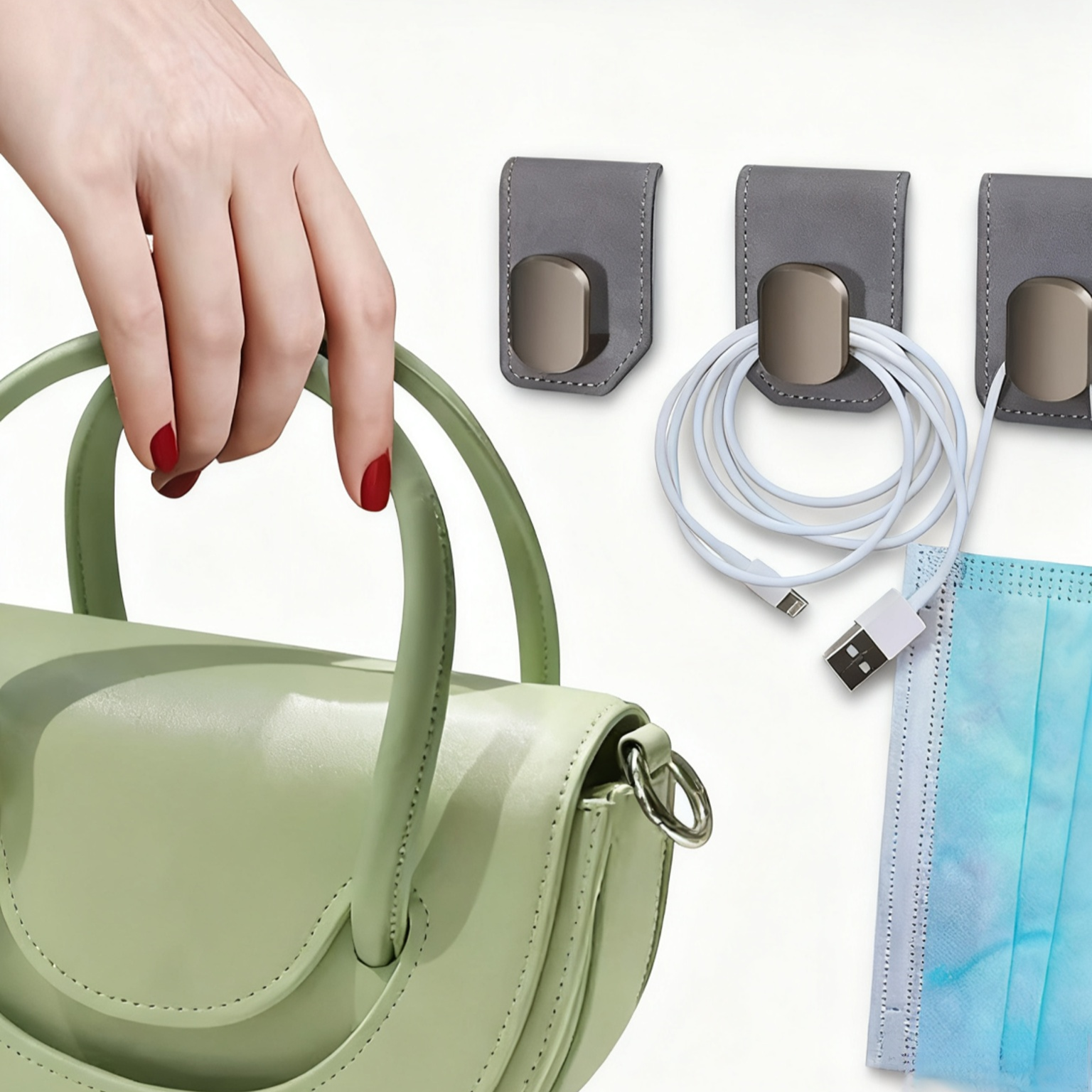 무스탕 앞줄 걸이 내장 자동차 액세서리