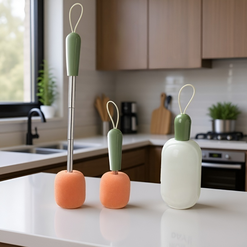 فرشاة إسفنجية قابلة للسحب 3 في 1