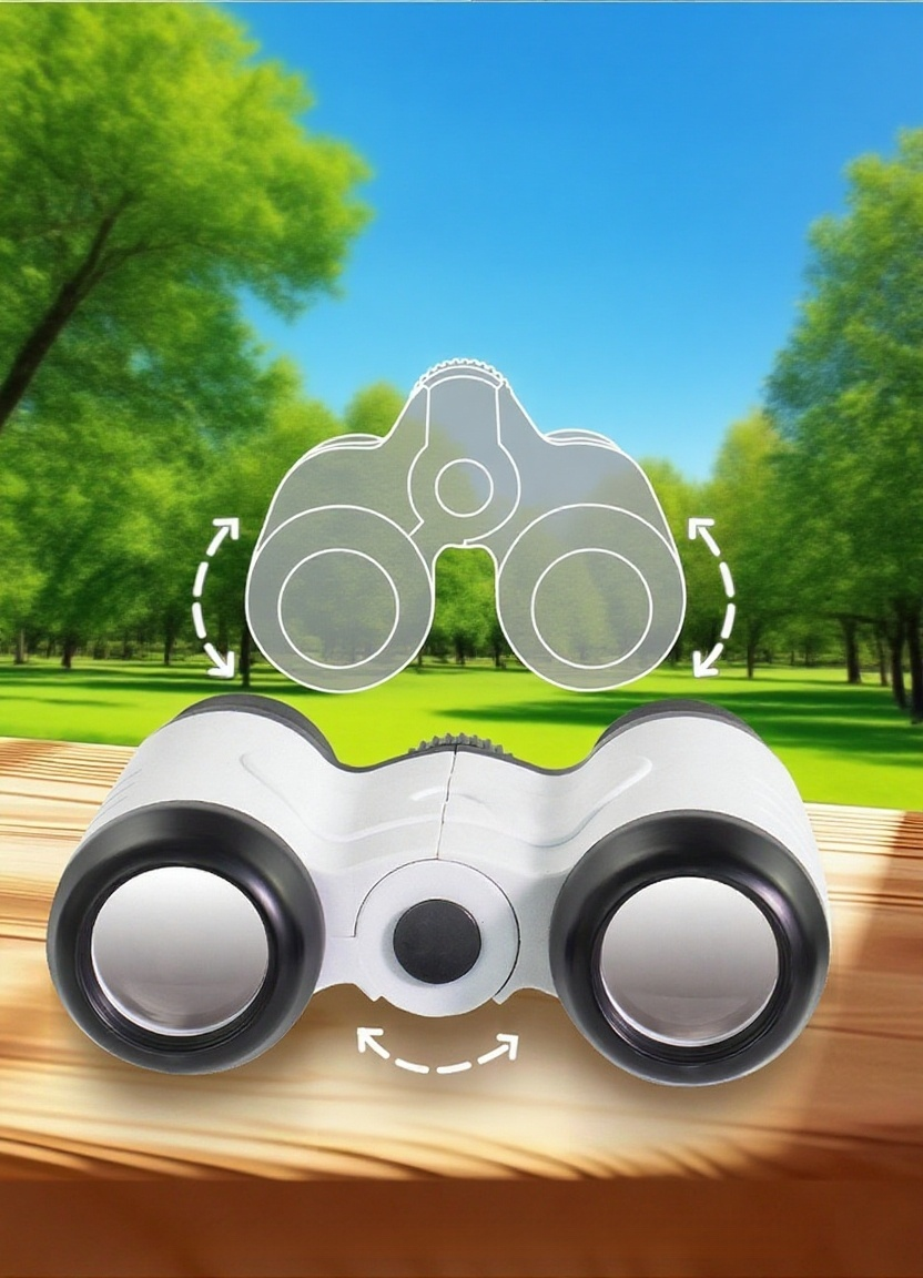 여행 가방에 쏙 들어가는 미니 쌍안경
