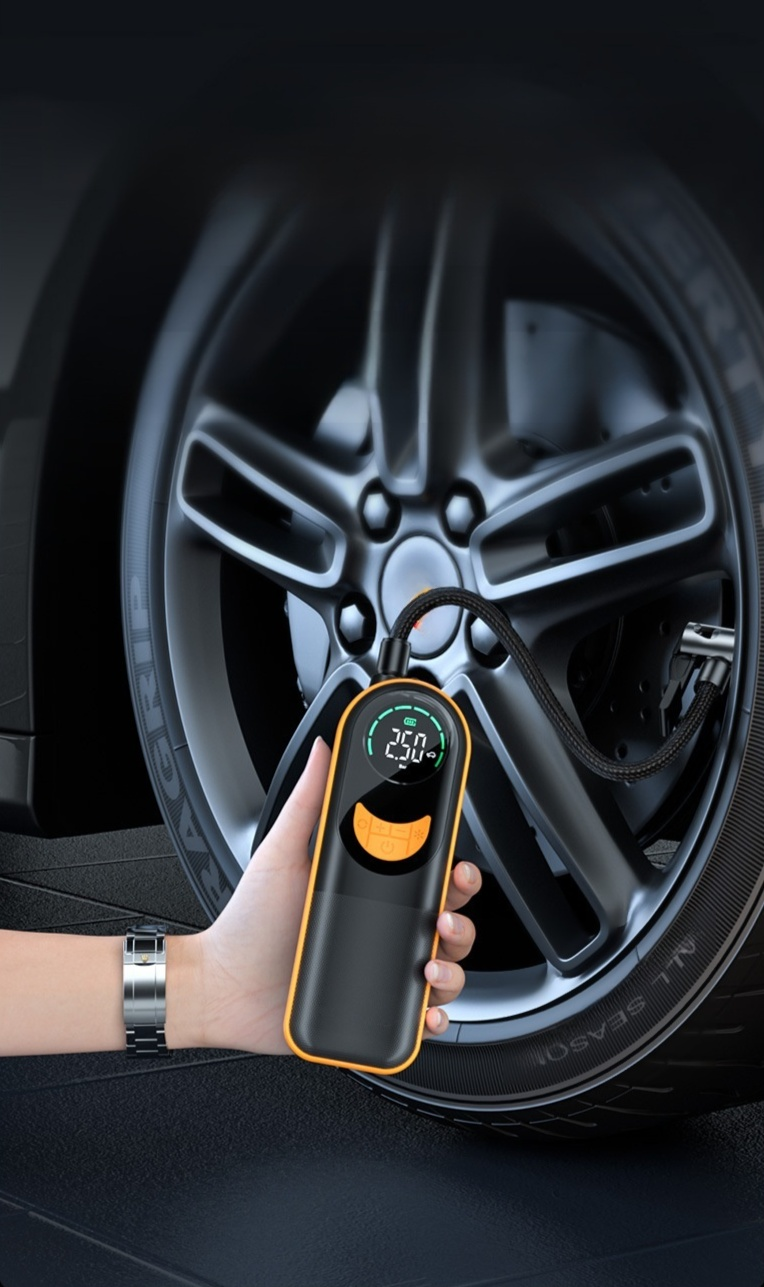 LED 라이트 내장 차량용 펌프