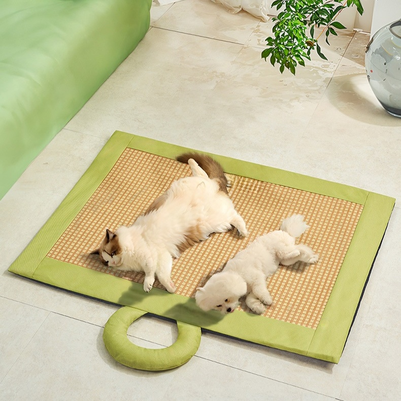 통기성 고양이 매트