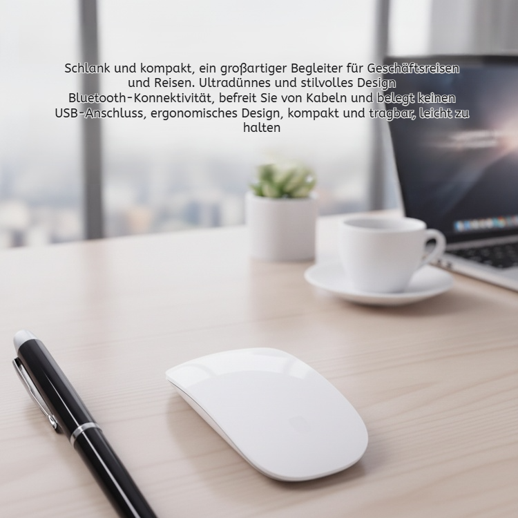 Wiederaufladbare Bluetooth Kabellose Leise Maus für Büro