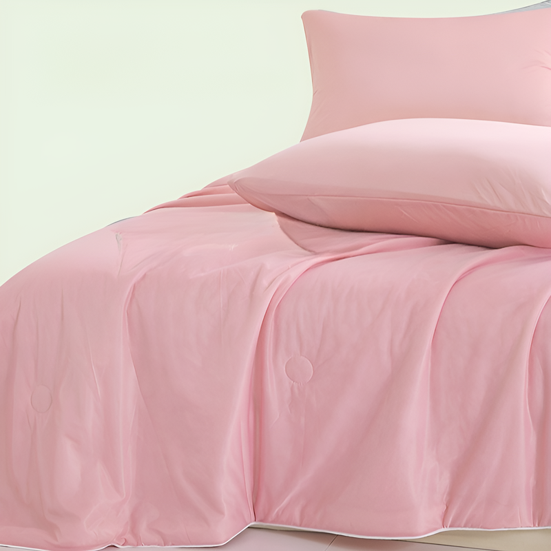 涼感シルクサマーキルト