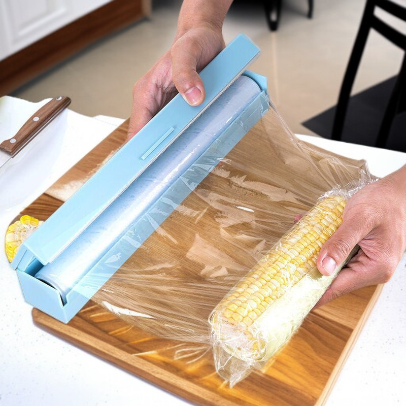 가정용 심플 플라스틱 랩 커터 스테인리스 칼날